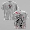 Enjin Print T-Shirt Anime Gachiakuta Kleidung Herren Damen Baumwolle Oversize T-Shirts Retro Gewaschenes T-Shirt Harajuku Männliche Lässige Tops