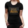 Quentin Tarantino T-Shirt für Damen Rundhals Streetwear T-Shirts Damen Kurzarm Sommerkleidung Tops