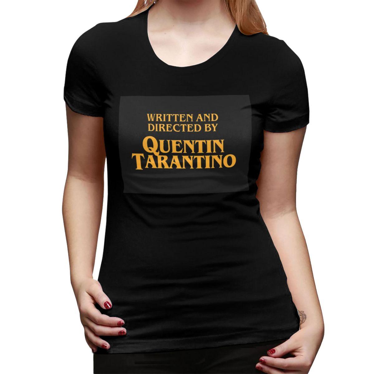 

Quentin Tarantino TShirt for Women Crew Neck Streetwear T Shirts Womens Short Sleeve Summer Clothes Tops 4XL