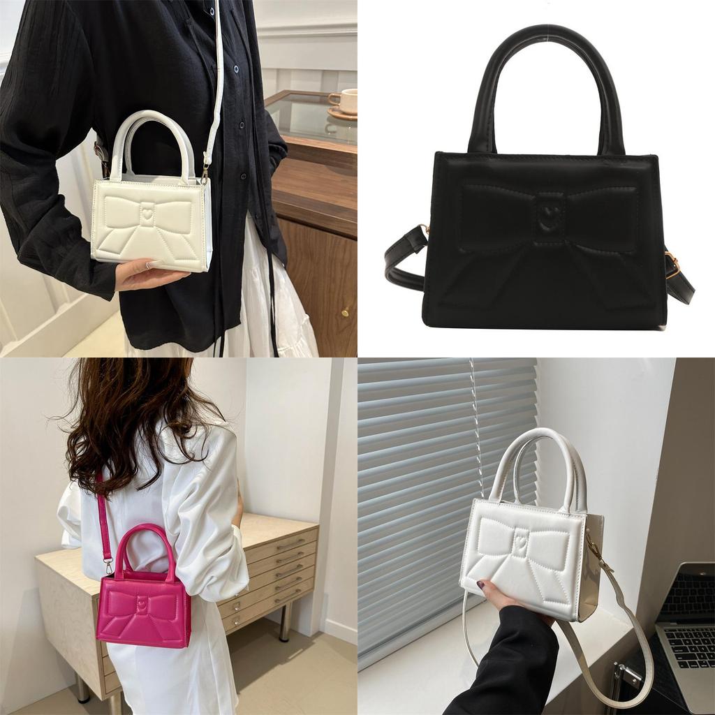 Stylish Pu Leather Small Square Bag Trendy Crossbody Bag For Women 2024 Summer Fashion