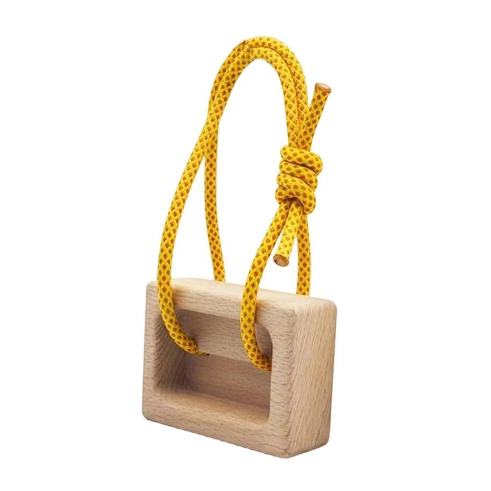 Hängendes Seil Felsenkletterbrett Doppeltasche Fingerkraft-Stärkungsbrett Fitness-Enthusiasten