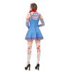 Circus Clown Female Costume Halloween Adult Costume Cos Horror Ghost Baby Maid Dress Revival Doll