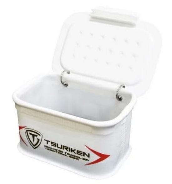 

TSURIKEN Bait Bucket TE241 M White белый