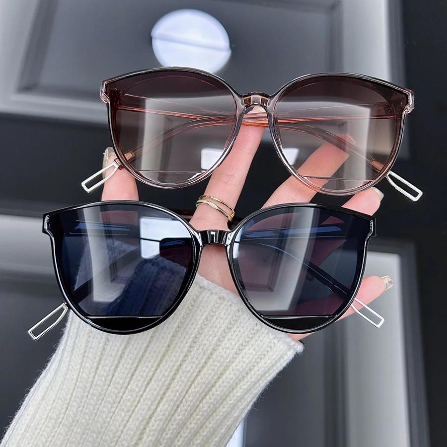 Cat Eye Vintage Sunglasses Women Men Brand Retro Sun Glasses Female Male Fashion Outdoor Mirror Punk Frame