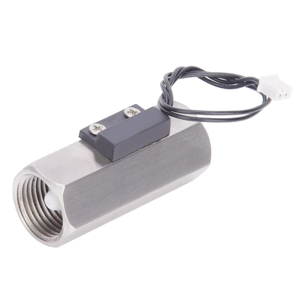 Water , 304 Stainless Steel High Accuracy FS01 G1Celsius2in Double Female Thread, with Signal, for Water Oil Pipes Horizontal Vertic