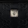Gucci Messenger-Umhängetasche 145844 GG schwarz Sima-Leder Herren Gebraucht