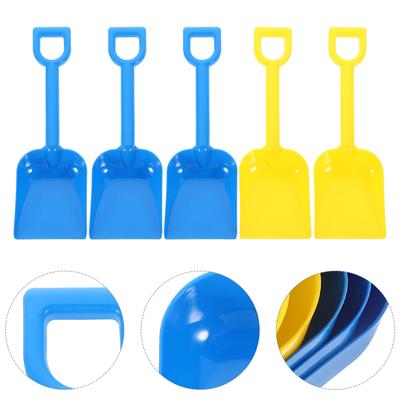 Juguetes de playa de arena para niños, juego de excavación de plástico, pala, arenero, pala, juego de verano al aire libre, balde para cavar, palas para nieve, juguetes(Color aleatorio)
