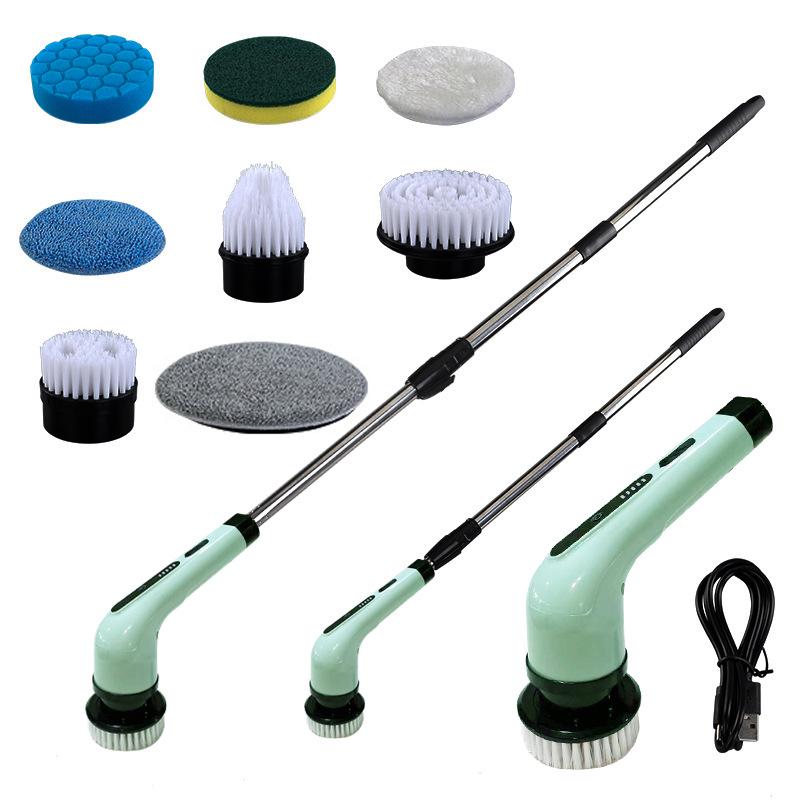 Multi-Function Electric Cleaning Brush for Kitchen, Bathroom & Floor