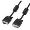 Aisens Aisens A113-0078 SVGA Extension Cable/ VGA Male - VGA Female/ Up To 3W/ 10Mbps/ 1.8m/ Black