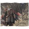 LORD OF THE RINGS The War Of The Rohirrim Silky Helm Hammerhand Supersoft Blanket