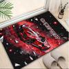 1PC Custom Name Sports Car Galaxy" Theme Floor Mat Ideal for Living Room, Game Rooms, Office, Bedroom,Floor Mat Playful Design