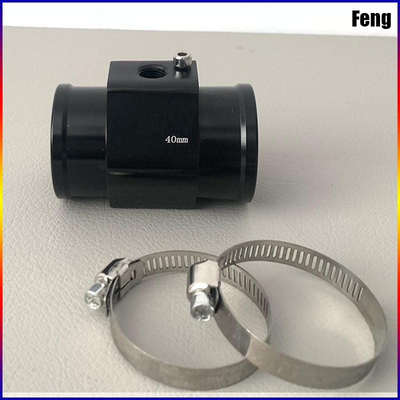 Car Modification Water Temperature Sensor Head Joint Sensor Radiator Adapter 1/8NPT Digital Water Temperature Gauge Voltmeter
