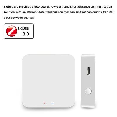 TuYa Hub Inteligente Multimodo ZigBee Bluetooth Mesh Funciona com o App Tuya Smart Life Controle por Voz via Alexa Google Home