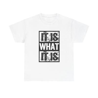 It Is What It Is T-Shirt, Graphic Tee, Statement Shirt, Casual Top, Funny Unisex