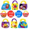 Mother's Day Bouquet Handbag DIY Sewing Kit – Fun Non-woven Fabric Gift for Kids To Make for Mom