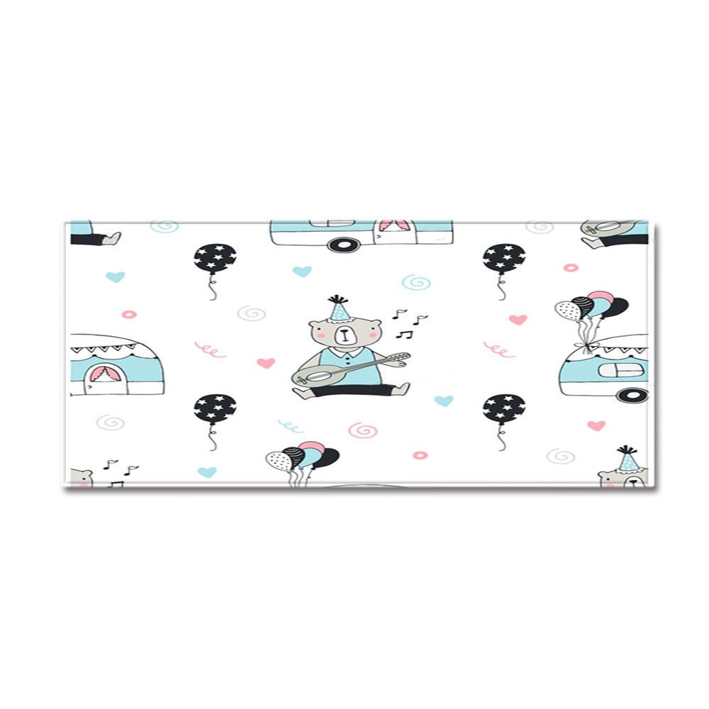 Textured Sand Wardrobe Shoe Cabinet Long Floor Mat