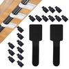 Kabelklemme Kabel-Organizer Band Wandklebeband Krawattenhalter Kabelstopper Organisation Befestigung Multifunktional Bündelung Lagerung unter Schreibtisch Tischplatte Zuhause