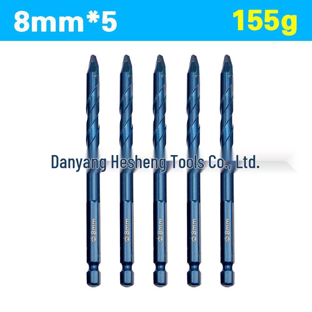 Hex Shank Multifunctional Dry Drill Bit for Ceramic, Stone & Porcelain
