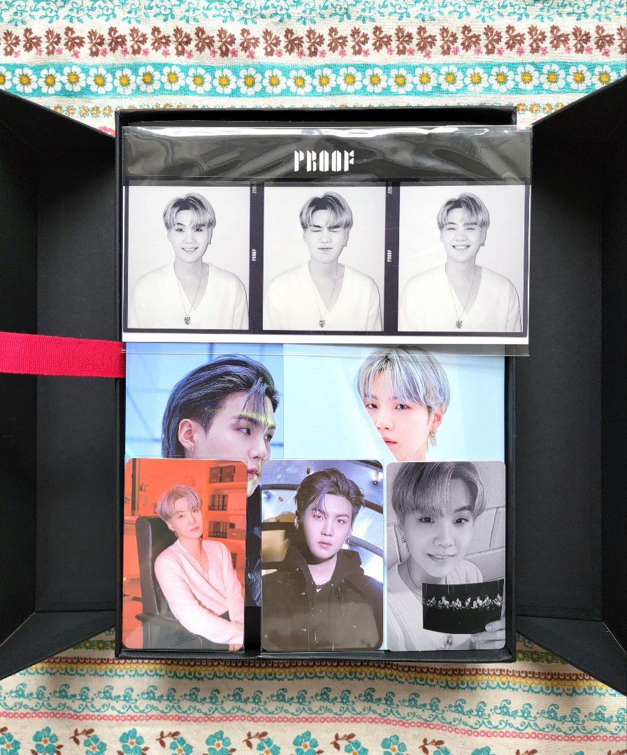 

[USED] BTS Proof Trading Cards Weverse Yoongi SUGA