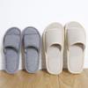 Four Seasons Retro Coarse Cloth Indoor Slippers - Unisex Simple EVA Cotton for Home, Hotel, or Homestay