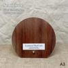 Ancient Style Nail Art Color Board Walnut Display Board Adornment Wear Nail Polish Glue Color Card Manicure Sample Display Rack