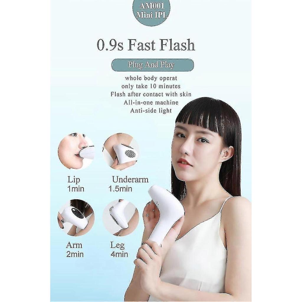 Professional Ipl Epilator Laser Hair Removal Photoepilator Machine Remover Face Body Photo Permanent Pulsed Light Device--
