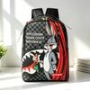Tide Brand Shark Backpack Graffiti Wind Leisure Street Trend Backpack Skateboard Backpack Printing