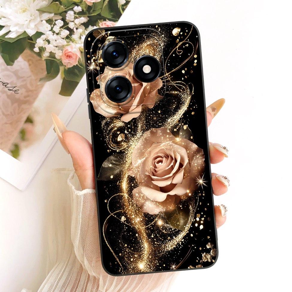 Case For Realme C51 RMX3830 Casing For Realme C53 RMX3760 Cover Silicone Luxury Fashion Cartoon Funny 2D Painted