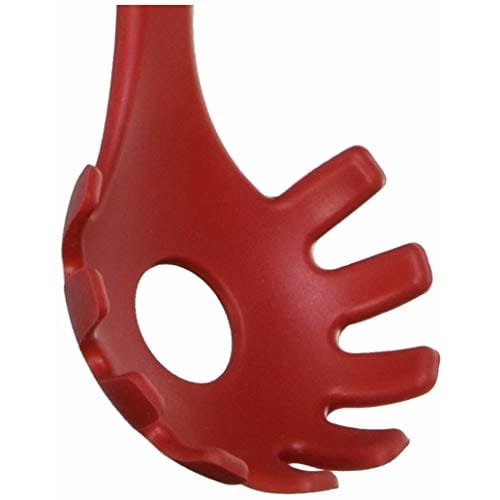 Ballarini "Rosso Spaghettilöffel" Pastakelle, Nudelschöpfer, Servierlöffel, Spülmaschinenfest, 28000-000