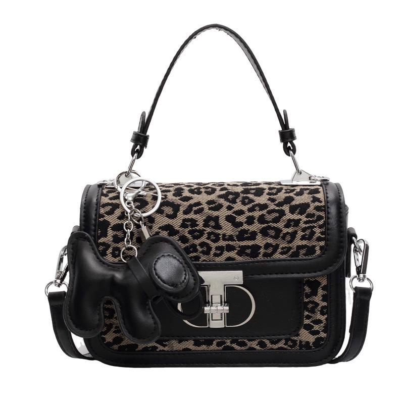 Horký styl Špičkový západní styl s potiskem Malá čtvercová taška Dámská taška Trendy Crossbody taška s jedním ramenem
