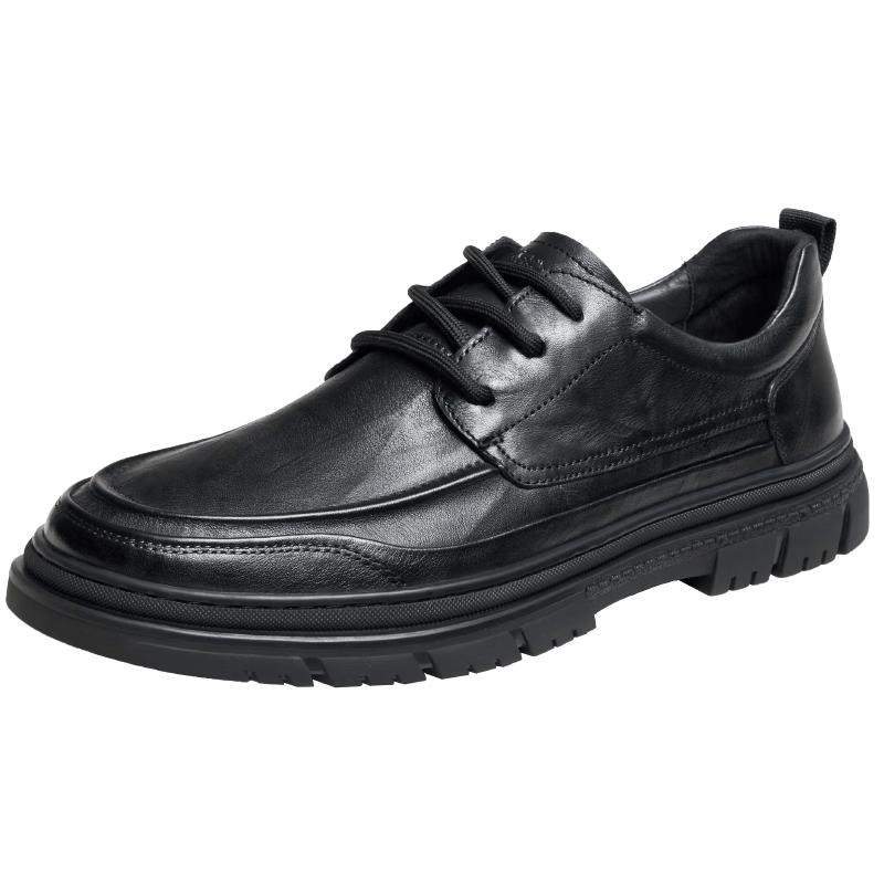 CAMEL Men s Retro Leather Business Casual Derby Shoes EU 39