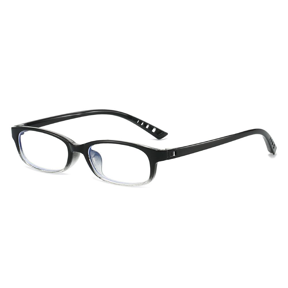 Elegant anti-blue light glasses, ultra-light reading glasses, small frame, plain lenses, for a natural, no-makeup look, suitable for both men and