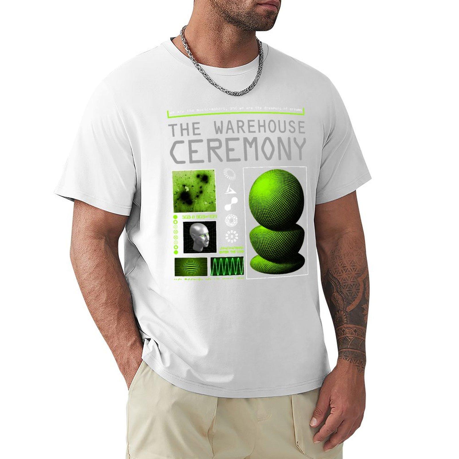 The Warehouse Ceremony TShirt cheap stuff kawaii clothes mens graphic tshirts anime S