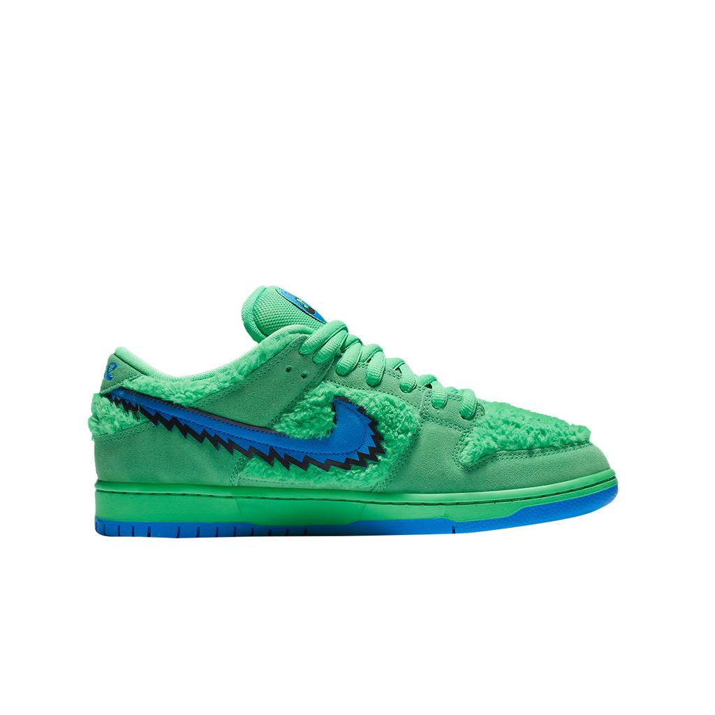 Nike X Grateful Dead Sb Dunk Low Green Bear