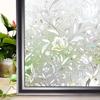 More Styles 3D Rainbow Window Privacy Stained Glass Window Film Anti Look Heat Insulation Window Sticker Vinyl for Glass Windows