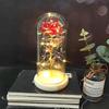 Birthday Gifts for Mother's Day Colorful Artificial Flower Rose Gift LED Li