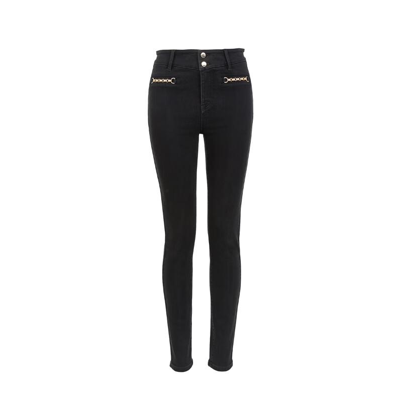 VEROMODA Women's Slim Fit High-Waist Skinny Jeans
