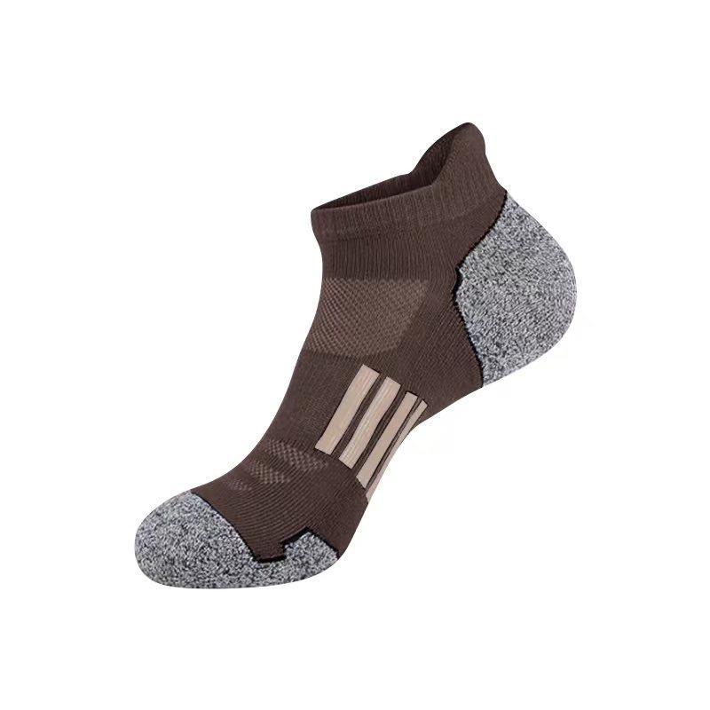 Men's Quick-Dry Summer Mesh Ankle Socks - Breathable, Sweat-Wicking, Seamless Thin Cotton Sports Socks