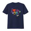 I love the 90s party outfit retro T Shirt Black 3X Large vintage Washed Unisex Casual Top For Everyday Wear homme Versatile