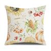 Home Autumn Pillow Cover New Pumpkin Truck Linen Cushion Cushion Cover