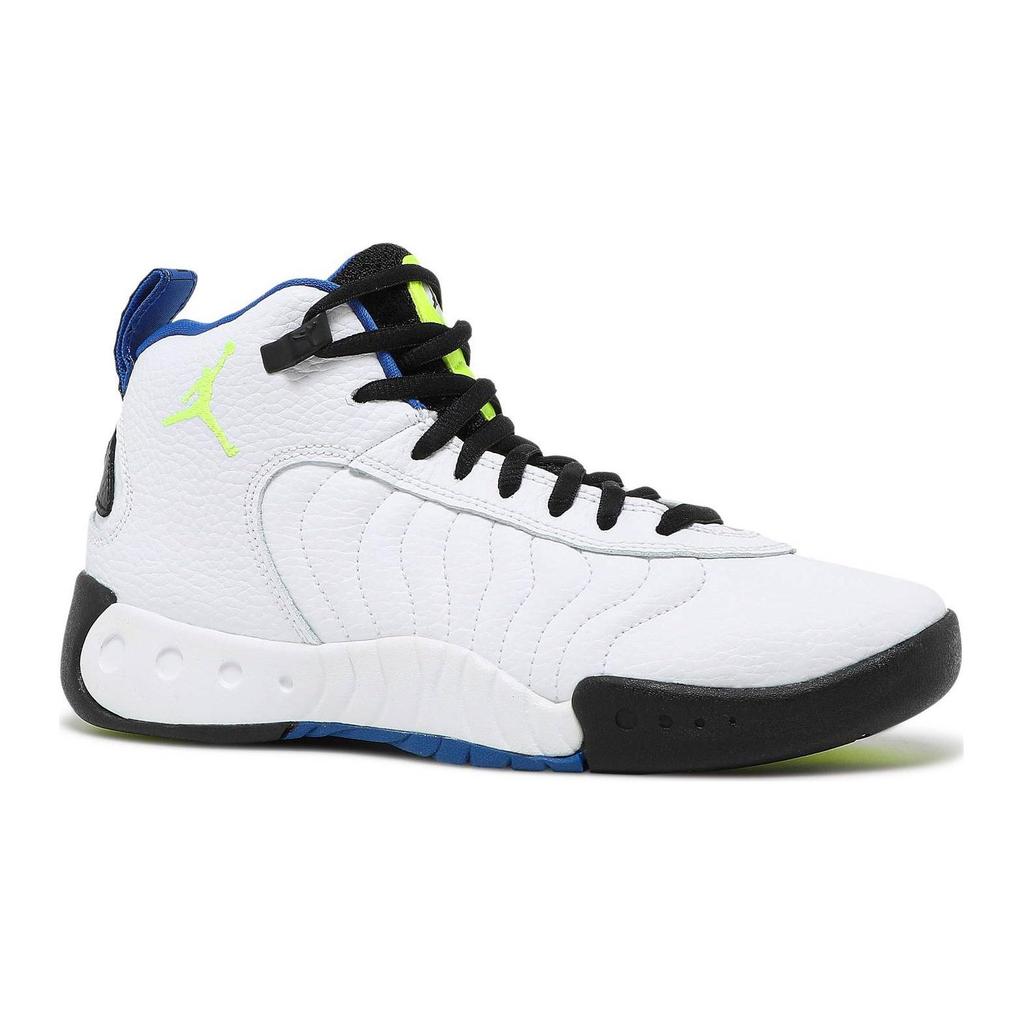 Jordan Scarpe da Basket Jumpman Pro Air Nero Bianco Blu 907973-135