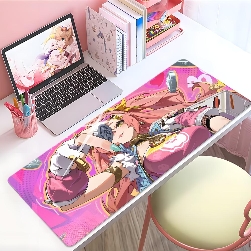 Game Lively Zenless Zone Zero Nicole Demara Mouse Pad Large Thick Desk Pad Stitched Edges Gaming Mouse Mat For Pc