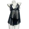 Sex Lingerie Pearl Suspender Skirt Open Crotch Transparent Seduction Sexy Free Bed Flirting