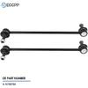 ECCPP - 2PC Front Sway Bar End Link - Compatible with 2016 2017 for Chrysler 200 2014 2015 2016 2017 2018 2019 2020 2021 2022 for Jeep for Cherokee -