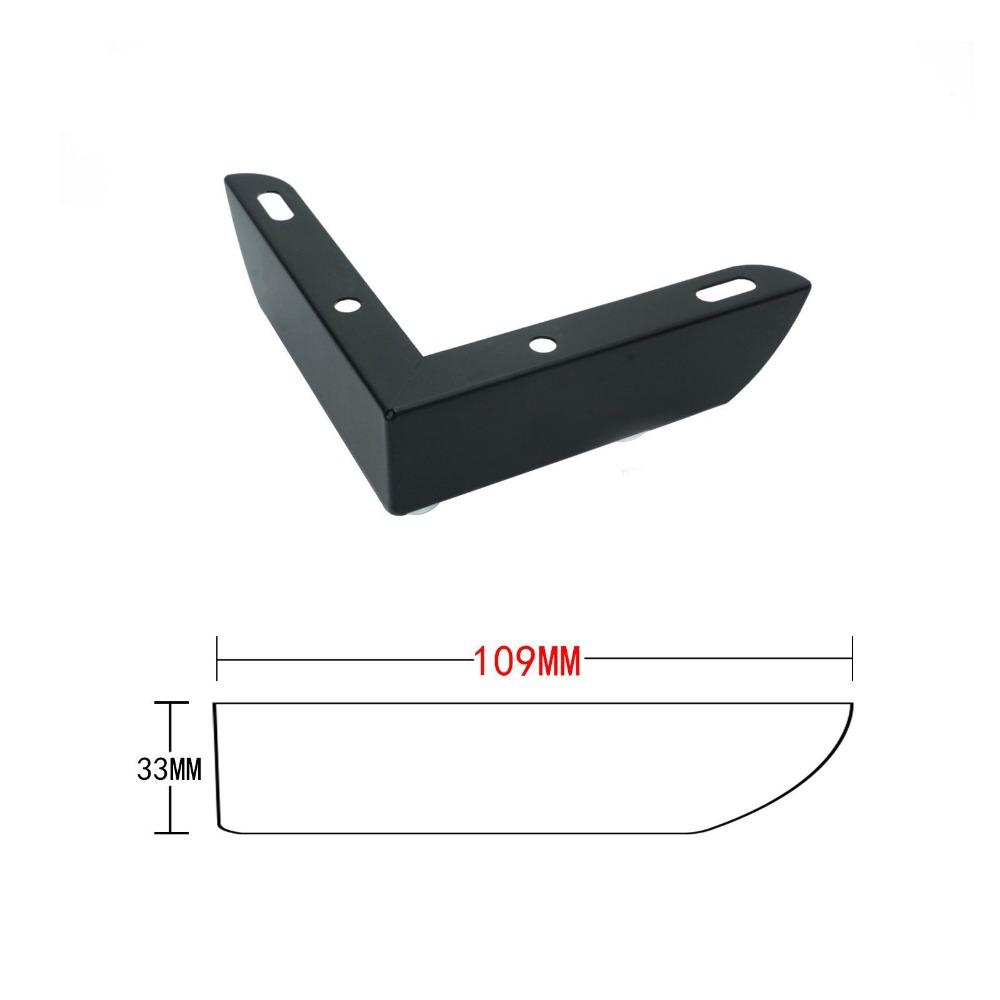 Möbelbein aus Edelstahl Erhöht die Stabilität Schrankfüße Zubehör Stuhluntergestell