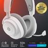SteelSeries Arctis Nova 7 Gen 2 Wireless Gaming Headset White Lightweight AI Noise Cancelling 50 Hour Battery Life