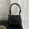 Leather Tote Bags Solid Color Handbag Armpit Bags Versatile Shoulder Bags