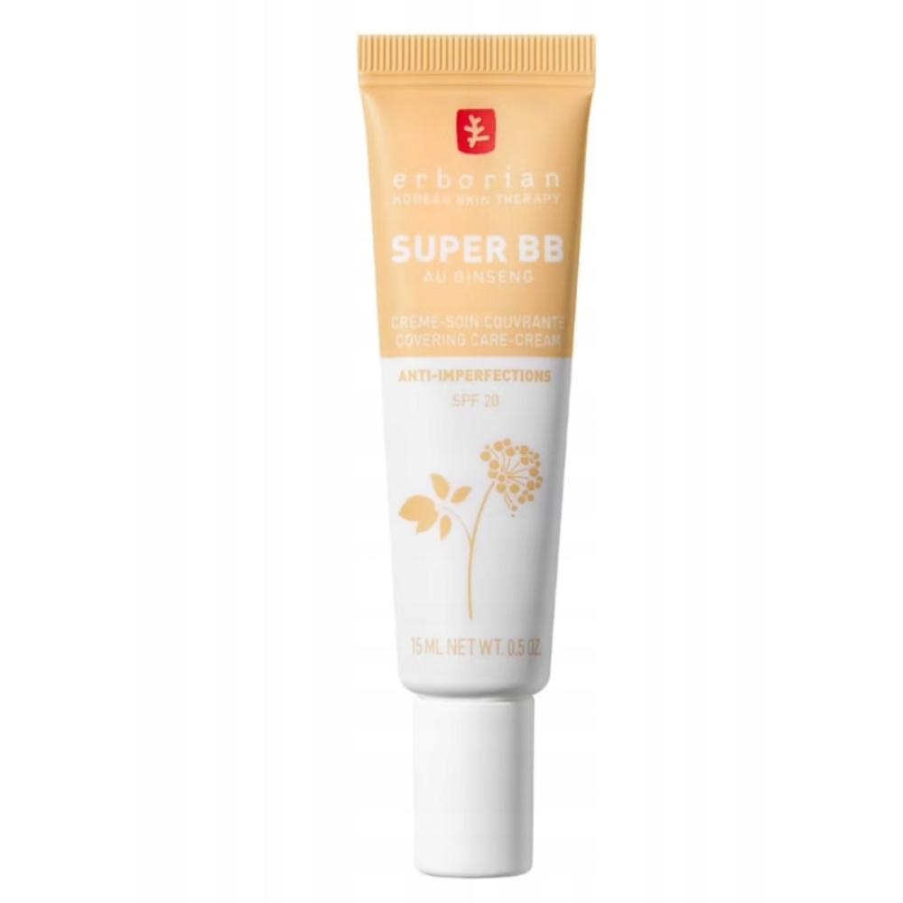 ERBORIAN - Krem SUPER BB z Żeń-Szeniem, NUDE, 15ml