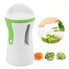 Vegetable Spiral Slicer, 5.5 Inch Spiralizer for Carrots, Cucumbers, Zucchini, Multifunctional Fruit Grater with Stainless Blade, Spiral Slicer
