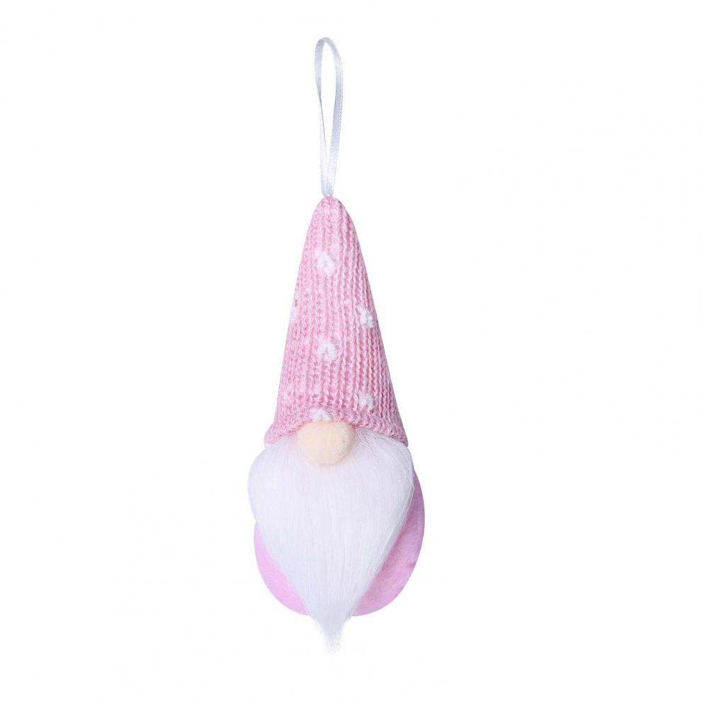 Faceless Gnome Doll Hanging Christmas Dwarf Ornament Festive Christmas Gnome Ornaments Plush Faceless Dolls Cheerful Holiday